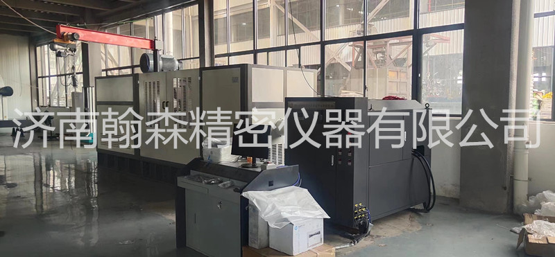 汽车车轮径向载荷疲劳试验机客户现场交付使用